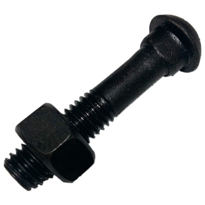 BHON Trackbolt 1/2"x2" w/hex nut