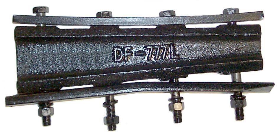 60 lb Heel Block Assembly 5'0" SP w bars & bolts