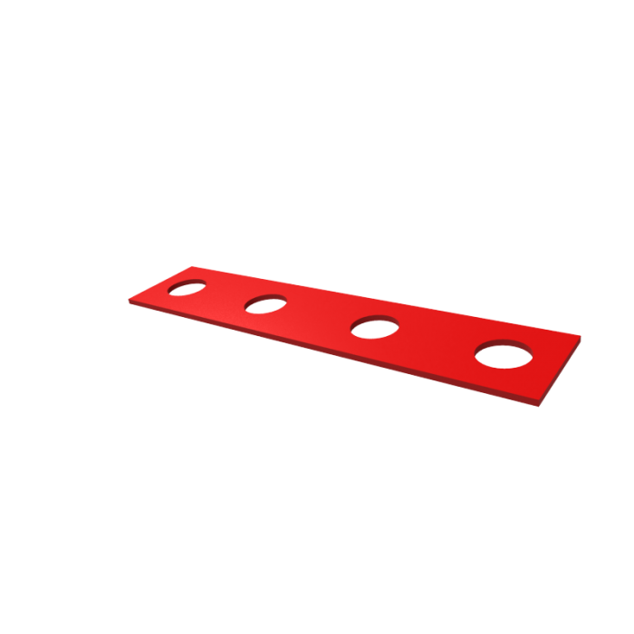 1/8"x2-1/4"x9-3/4" GPO-3 Insulator for Gage Rods