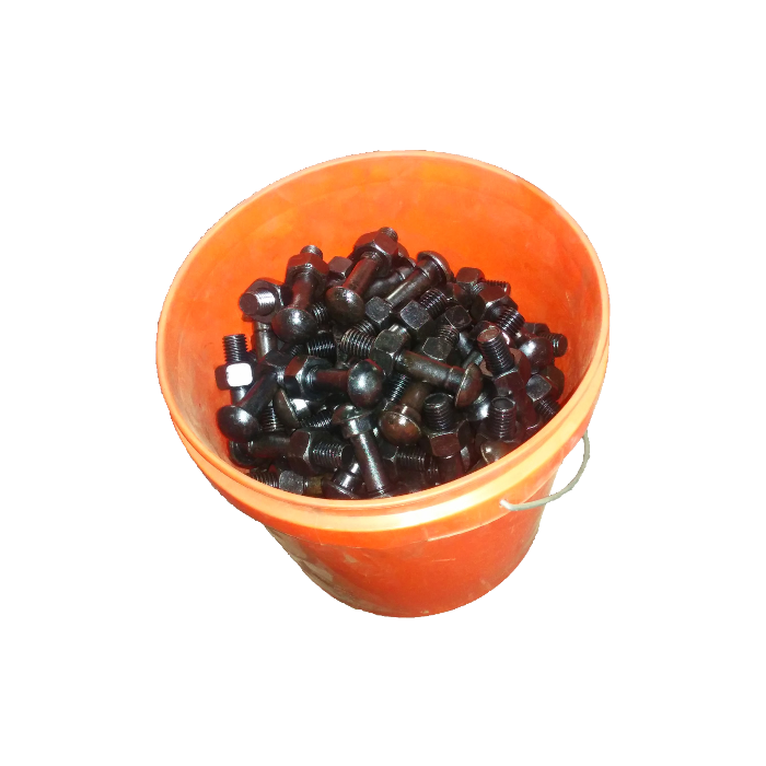 50 lb 1/2"x2-1/2" trackbolt & hex nut ~226 sets
