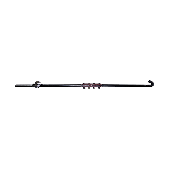 1-1/4" 56-1/2"TG Insulated Single End Gage Rod Length 73" Thread 9" (Cut halves 36-1/4")