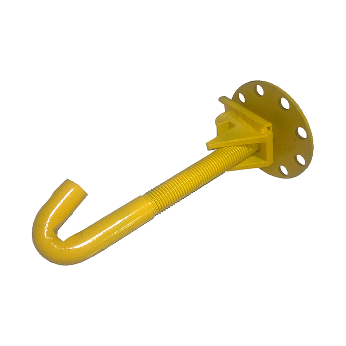 Switch Point Lock w 9 hole round plate no lock