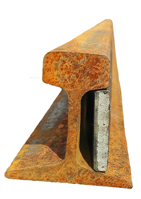 12 lb ASCE Toeless Splice Bar 16" Long Punched 4"