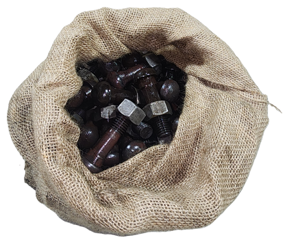 50 lb bag BHON rail trackbolts KSR KS&R Domestic made in WV USA
