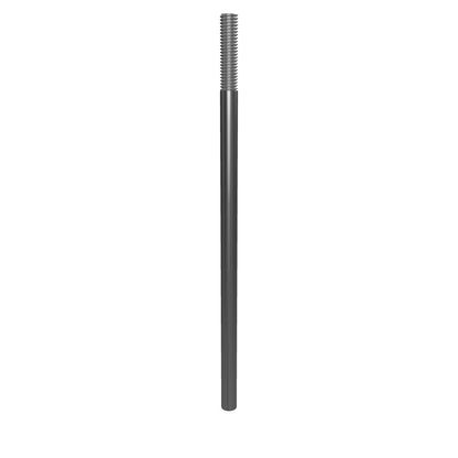 Single End Stud 1/2"x12" Steel Threaded 2" One End 13 TPI UNC