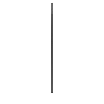 Single End Stud 1/2"x20" Steel Threaded 2" One End 13 TPI UNC