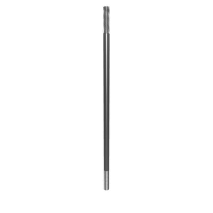 Double End Stud 1/2"x16" Steel Threaded 2" Each End 13 TPI UNC