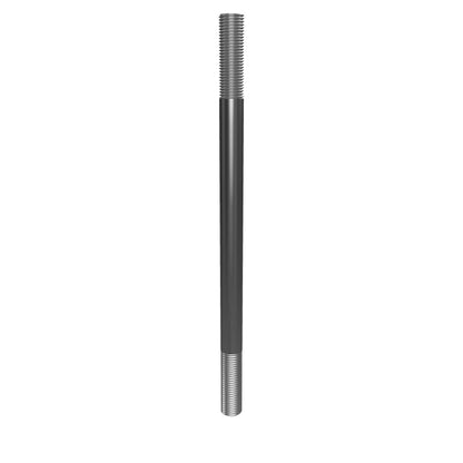 Double End Stud 1-1/4"x22" Steel Threaded 4" Each End 7 TPI UNC