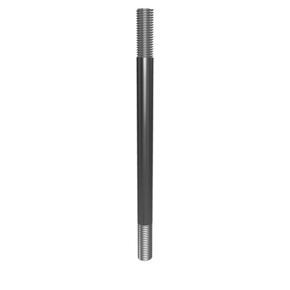 Double End Stud 3/4"x12" Steel Threaded 2" Each End 10 TPI UNC