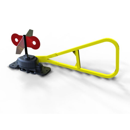 K51A Switch Stand w accessories including 2 foot latches, connecting rod and targets